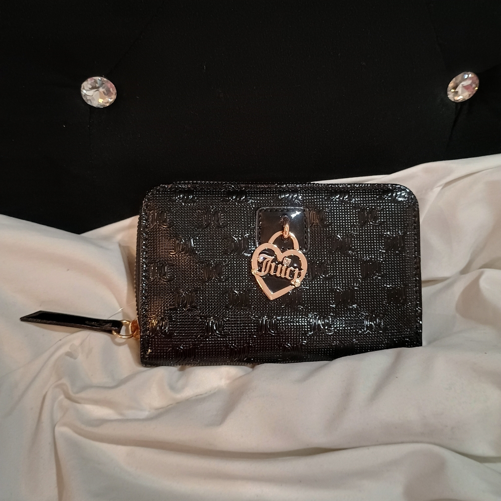 New Juicy Couture Simply Perfect Everything Multi-compartment Wallet Liquorice